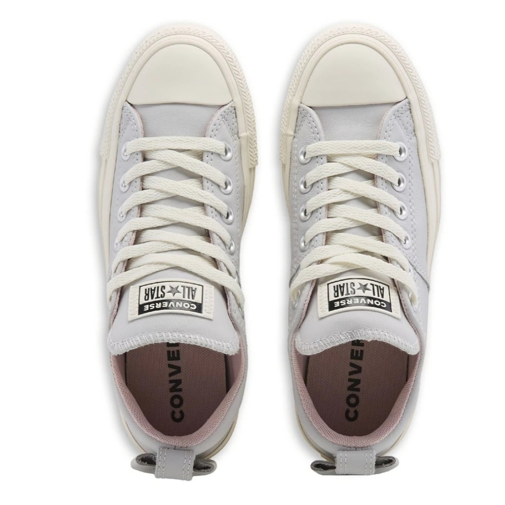 Converse Chuck Taylor All-Star Madison Low-Top Leather Sneakers.